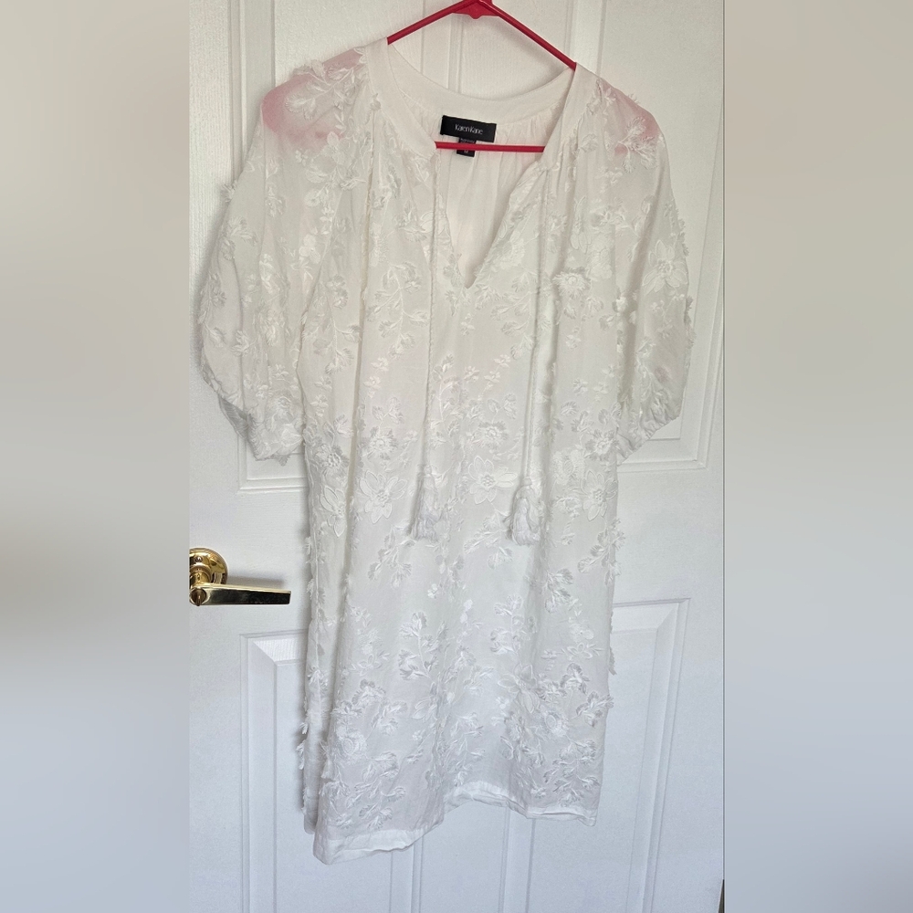 Karen Kane White Midi Dress - Picture 4 of 7